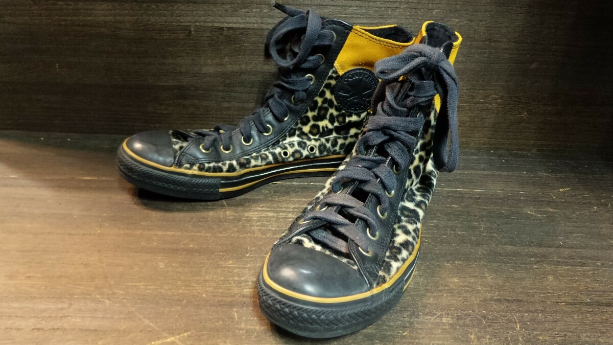  lock n low Lupin k style CONVERSE all Star leopard print Leopard fur is ikatto 