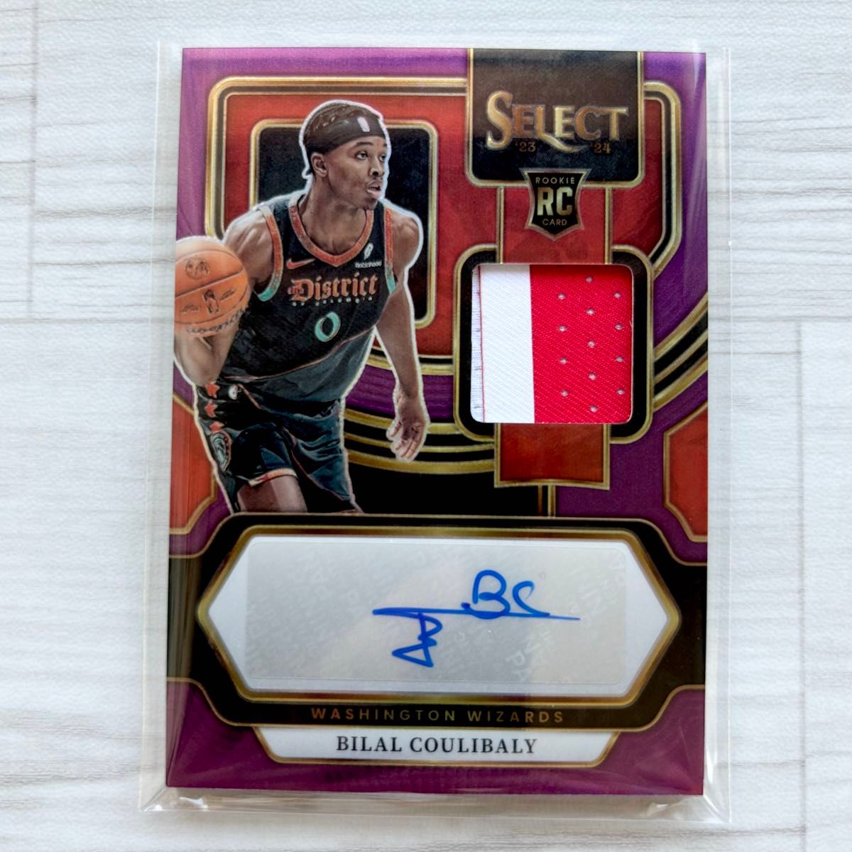 PANINI SELECT RC PATCH AUTO /99 BILAL COULIBALY 直筆サイン PANINI SELECT RC PATCH AUTO /99 BILAL COULIBALY 直筆サイン