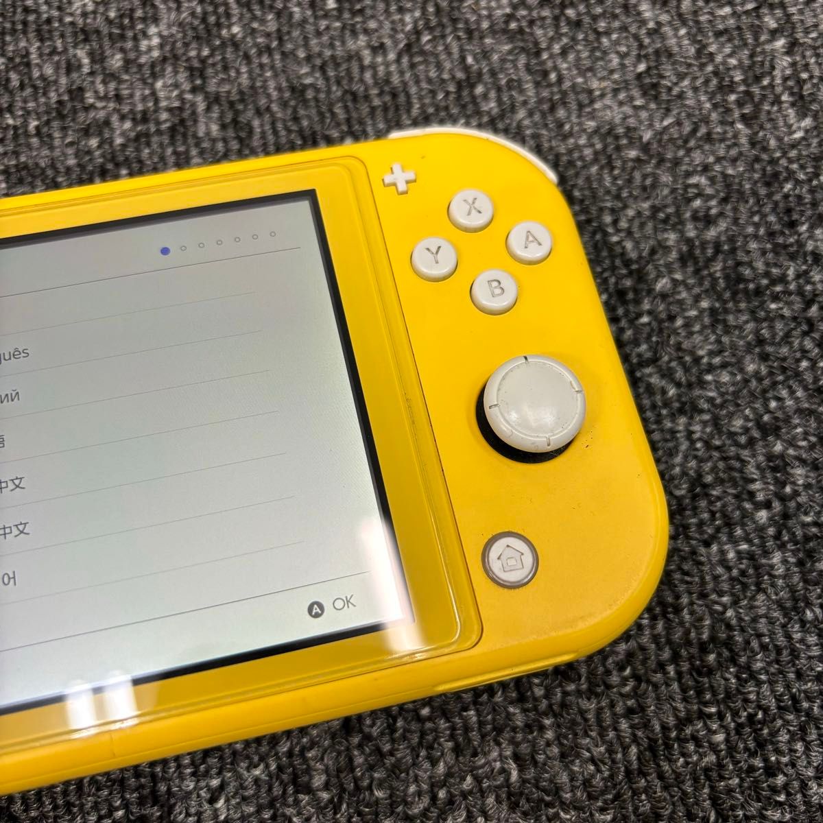 美品】 初期化済 Nintendo Switch Lite イエロー ニンテンドー 美品】 初期化済 Nintendo Switch Lite イエロー ニンテンドー