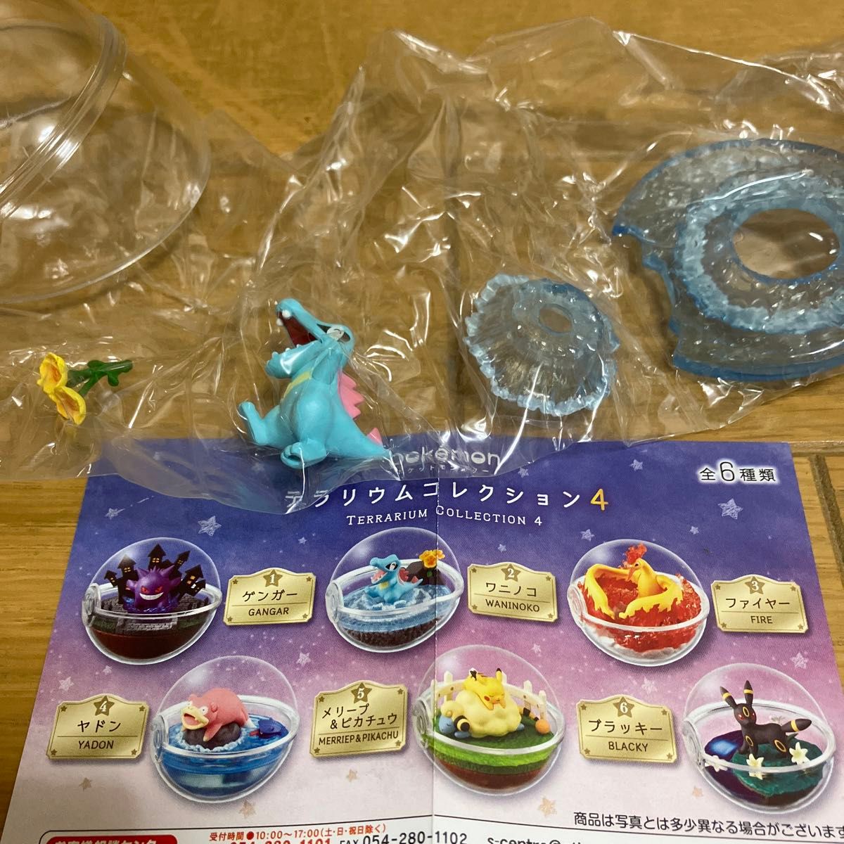 激安特価 新品未使用 ワニノコ テラリウムコレクション4 リーメント ゲームキャラクター