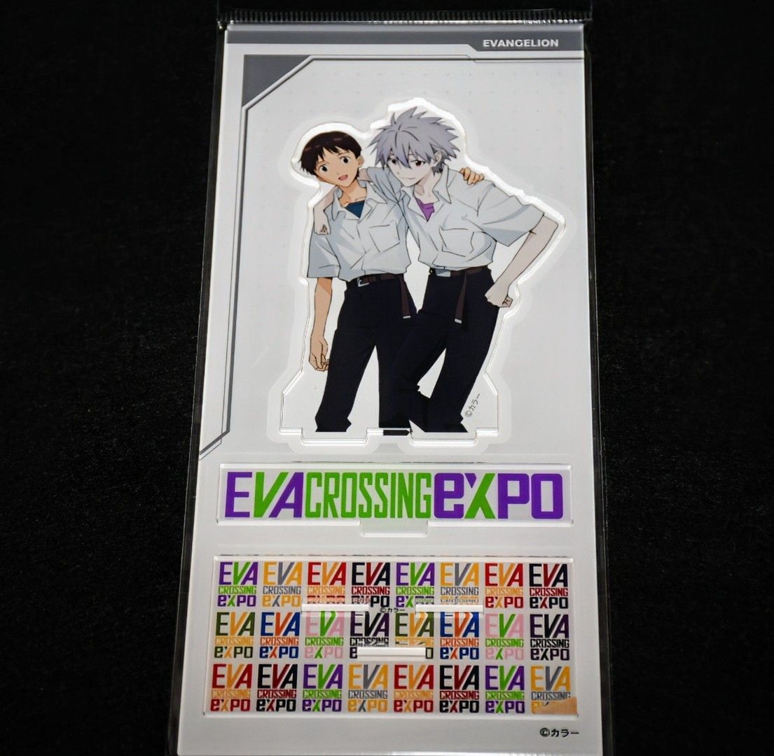 コンプリート　エヴァンゲリオン大博覧会　六本木限定アクリル エヴァンゲリオン大博覧会限定】アクリルスタンド シンジ&カヲル