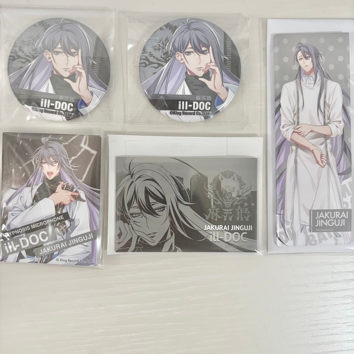 ヒプマイ 神宮寺寂雷 CD特典 缶バッジ 24個セット