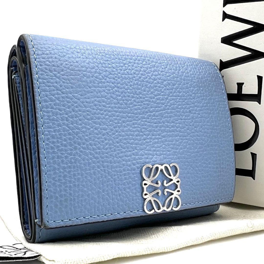 LOEWE ロエベ 三つ折り財布 リピート バーティカル ウォレット LOEWE ロエベ 三つ折り財布 リピート バーティカル ウォレット