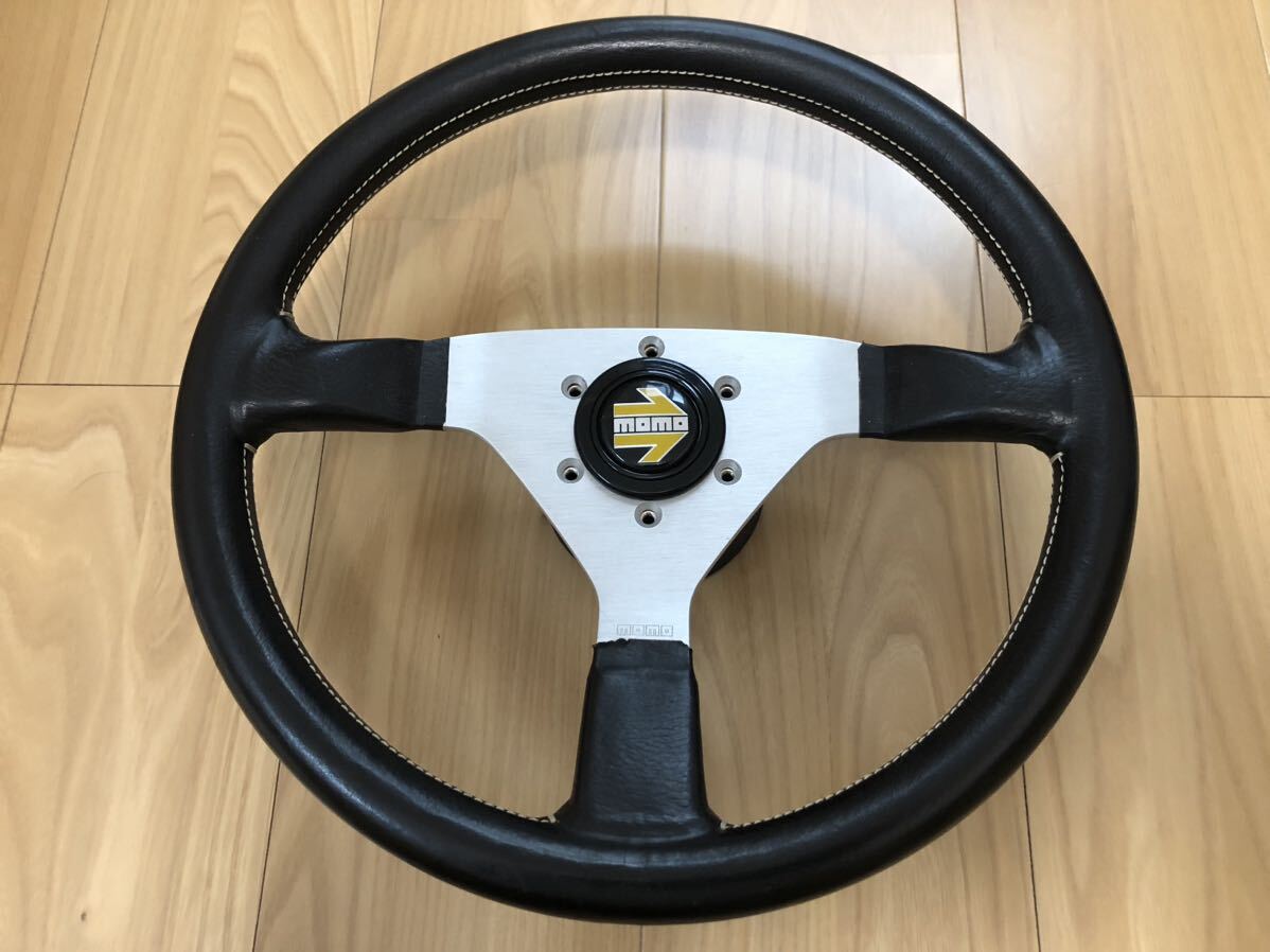 MOMO モモ　 VELOCE ヴェローチェ ステアリング　シルバースポーク　81年製
