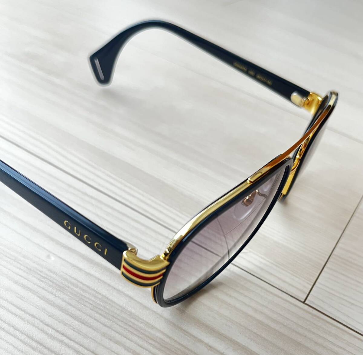 ◇ グッチ 〈GUCCI〉 アビエーター サングラス ◇ グッチ 〈GUCCI〉 アビエーター サングラス