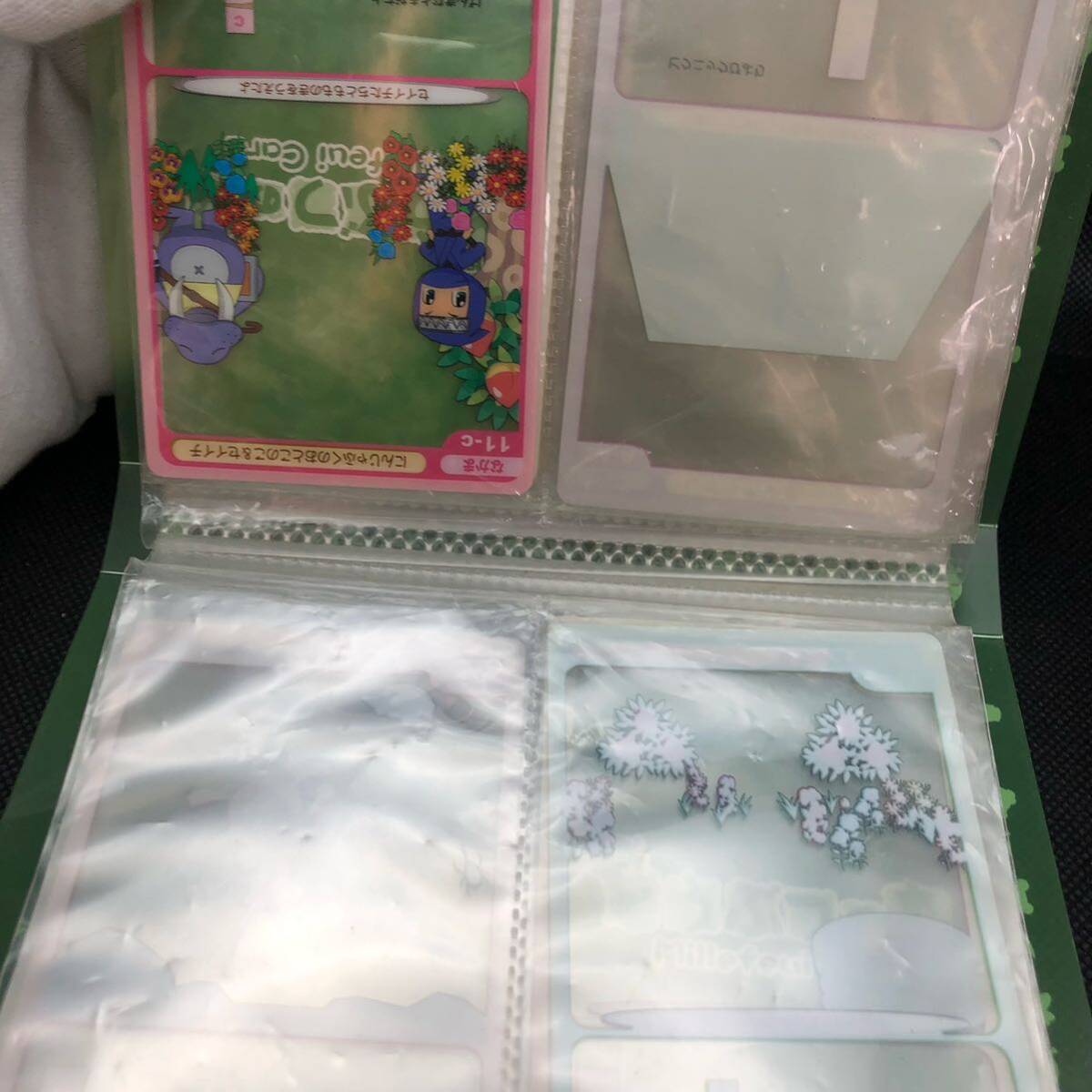 どうぶつの森 2005年 劇場版 ミルフィーカードクリアファイル どうぶつの森 2005年 劇場版 ミルフィーカードクリアファイル