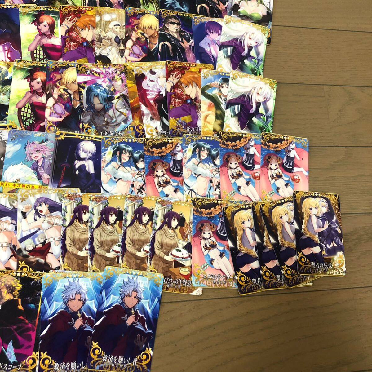 パーティを彩るご馳走や 星4 大量まとめ売り カード アーケード fgo 45枚 キラ 33枚 星5 その他