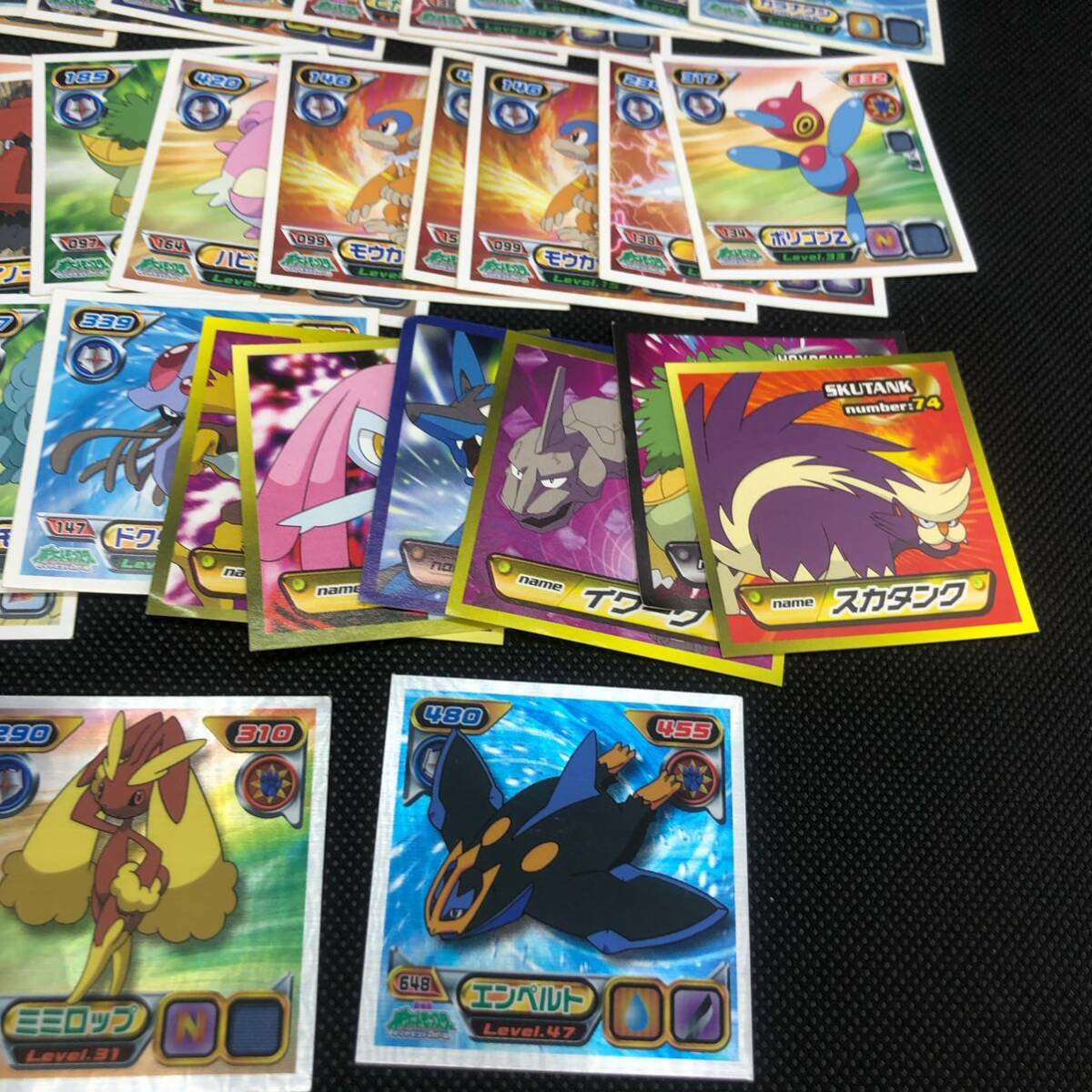 ポケモン シール烈伝 スシロー ダイヤモンド&パール 45枚以上 ポケモン シール烈伝 スシロー ダイヤモンド&パール 45枚以上