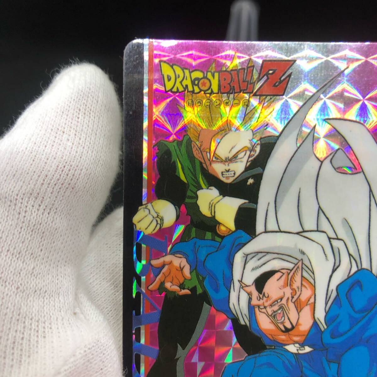 ドラゴンボールバンプレカード No 4 悟飯対ダーブラ キラカード ドラゴンボールバンプレカード No 4 悟飯対ダーブラ キラカード