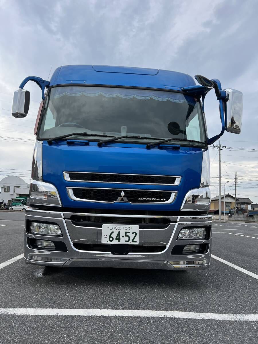 H27 год Mitsubishi Fuso Super Great QPG-FS64VZ alumi wing 213922km