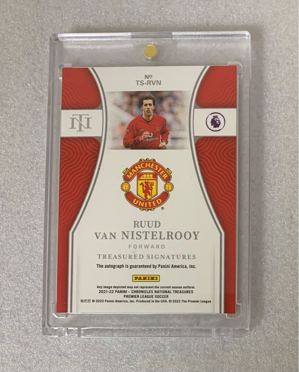 人気 ブランド チェック Auto /89 鬼レア RUUD Treasured Panini NISTELROOY VAN 記念グッズ
