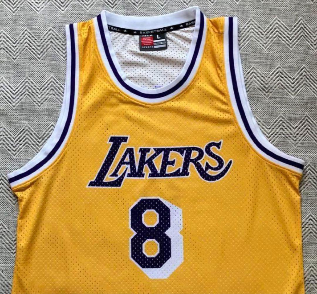 ★未使用品 NBA BRYANT ＃8 コービー・ブライアント LAKERS レイカーズ ルーキー　ユニフォーム シャツ バスケ ジャージ ジョーダン