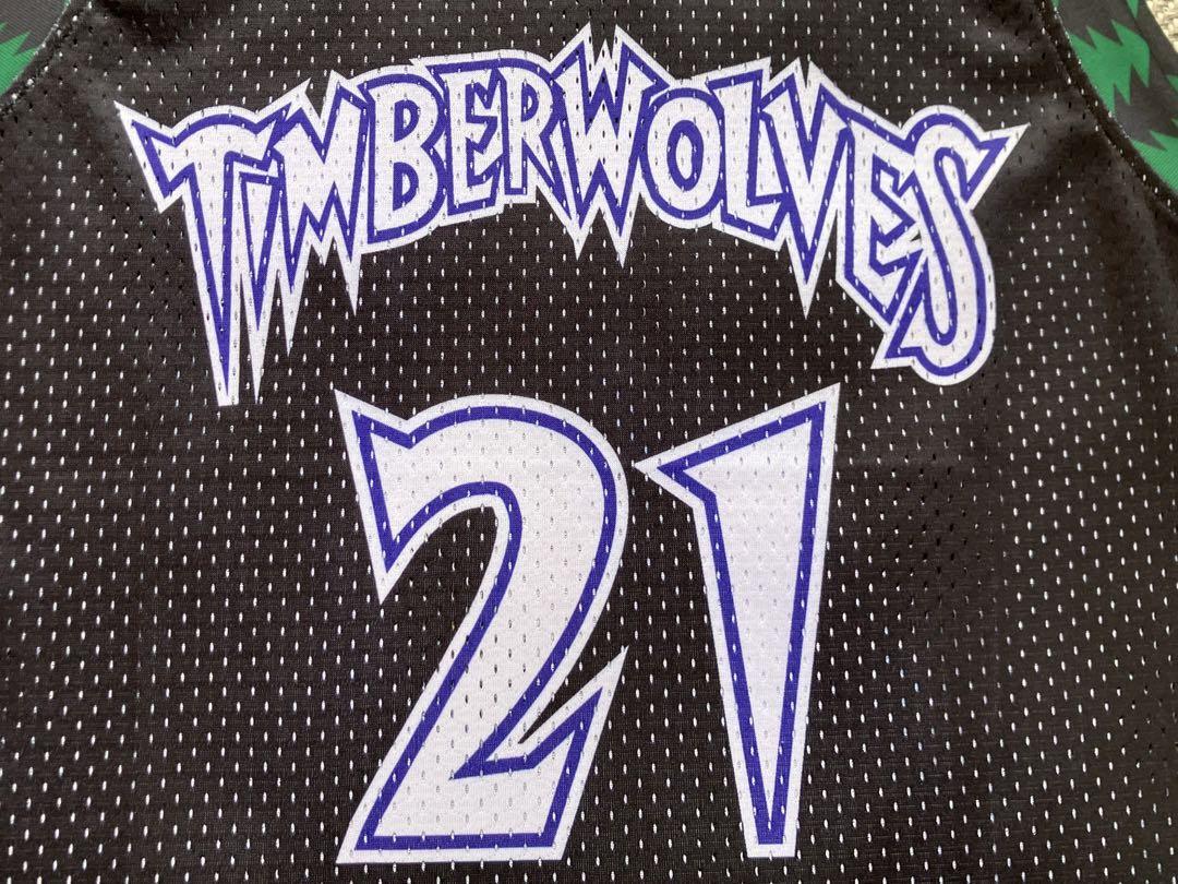 未使用品 NBA GARNETT ＃21 ケビン・ガーネット WOLVES ミネソタ