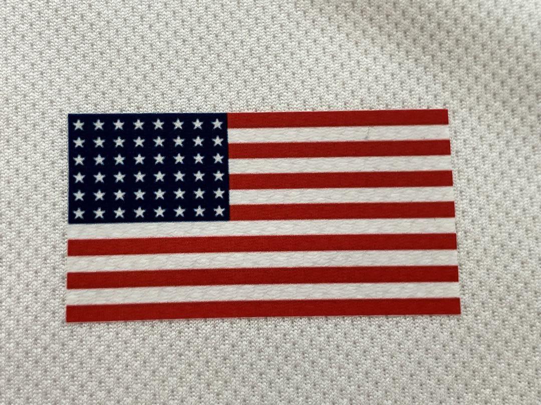 ★未使用品 バスケットボール USA代表 ドリームチーム DREAMTEAM ユニフォーム NBA シャツ バスケ ジャージ ビブス ジョーダン ホワイト XL