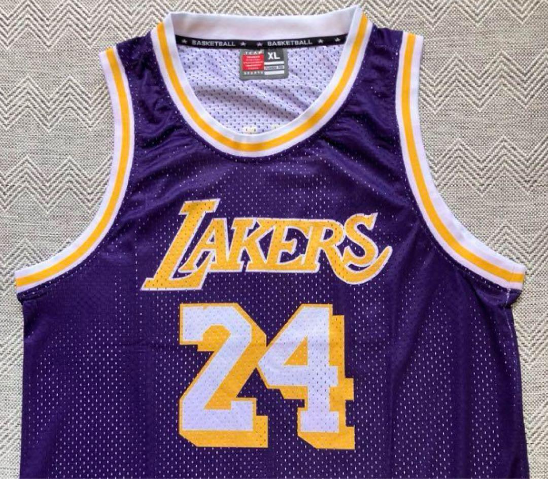★未使用品 NBA BRYANT ＃24 コービー・ブライアント LAKERS ロサンゼルス・レイカーズ ユニフォーム シャツ ジョーダン　バスケ ジャージ