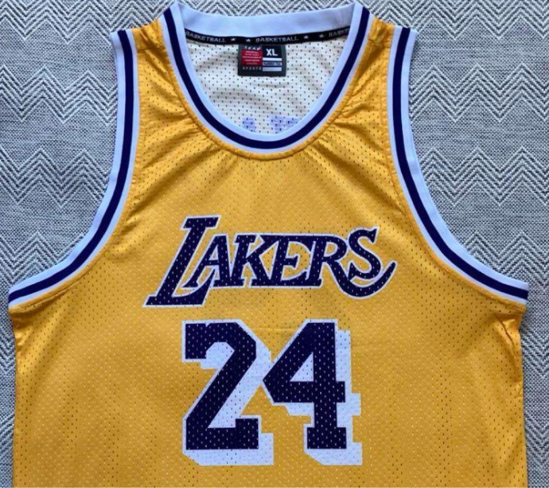 ★未使用品 NBA BRYANT ＃24 コービー・ブライアント LAKERS ロサンゼルス・レイカーズ ユニフォーム シャツ バスケ ジョーダン　ジャージ