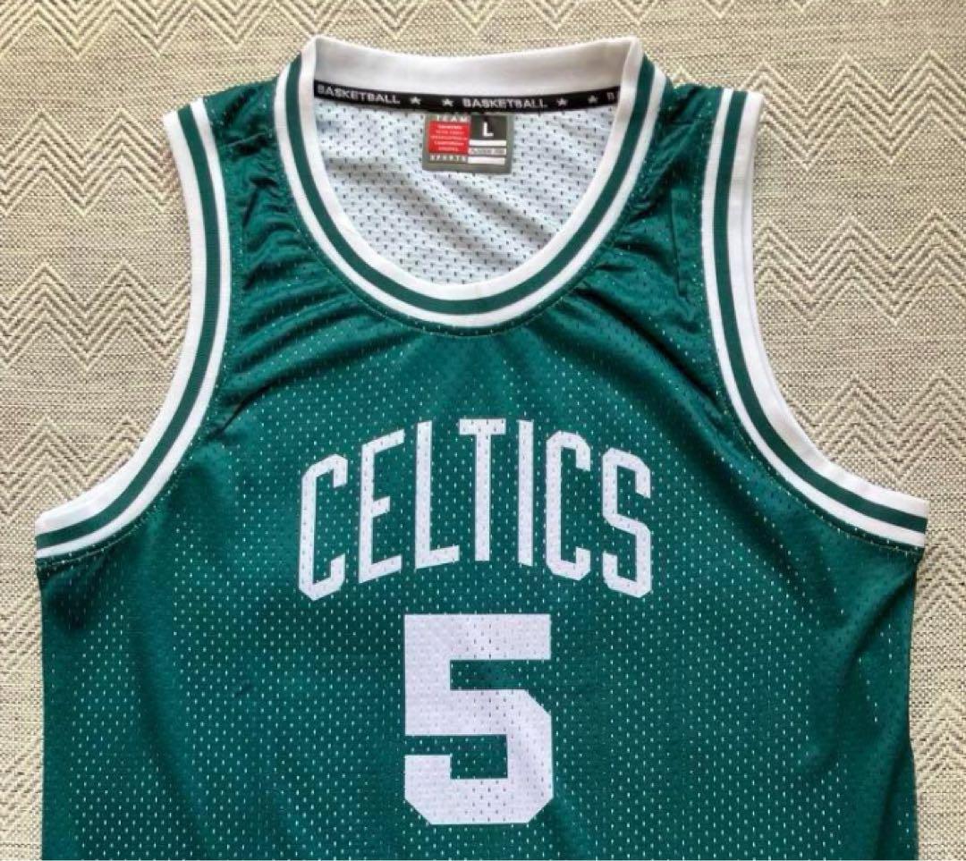 ★未使用品 NBA GARNETT ＃5 ケビン・ガーネット CELTICS セルティックス ユニフォーム シャツ バスケ ジャージ ジョーダン　レブロン