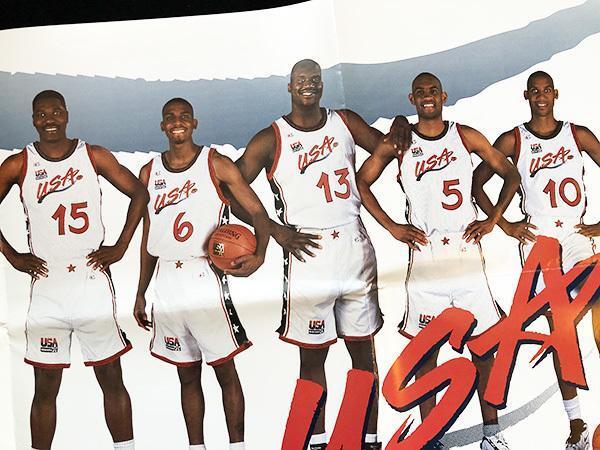 美品】 DREAMTEAM バスケ アメリカ代表 USA ドリームチーム NBA 美品】 DREAMTEAM バスケ アメリカ代表 USA ドリームチーム NBA