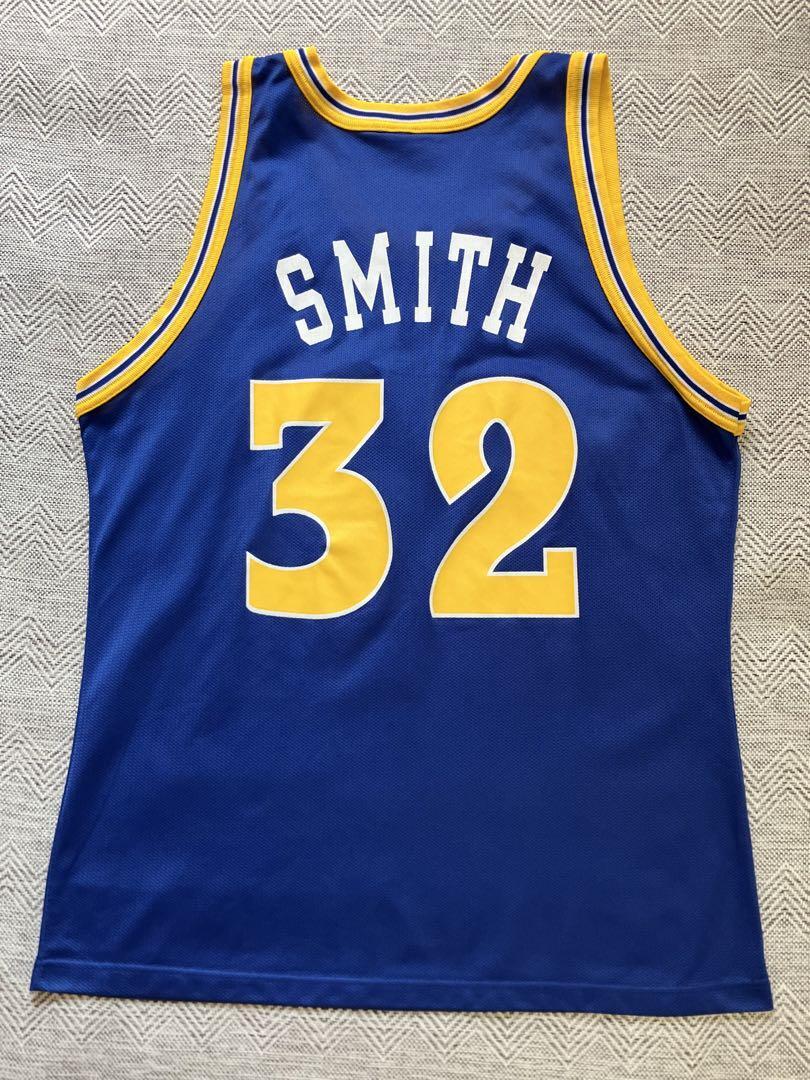 NBA ジョー・スミス WARRIORS ゴールデンステイト・ウォリアーズ Champion チャンピオン ヴィンテージ ユニフォーム カリー レブロン
