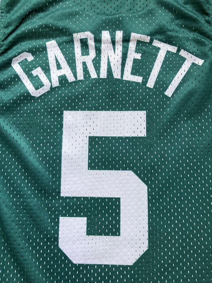 ★未使用 NBA GARNETT ＃5 ケビン?ガーネット CELTICS セルティックス ユニフォーム シャツ バスケ ジャージ ジョーダン レブロン カリー