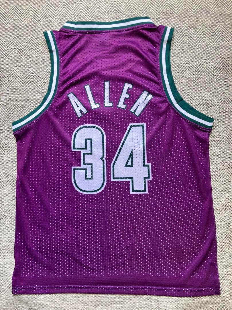 レイアレン NBABUCKS レイ・アレン ALLEN #34 ユニフォーム - ウェア レイアレン NBABUCKS レイ・アレン ALLEN #34 ユニフォーム - ウェア