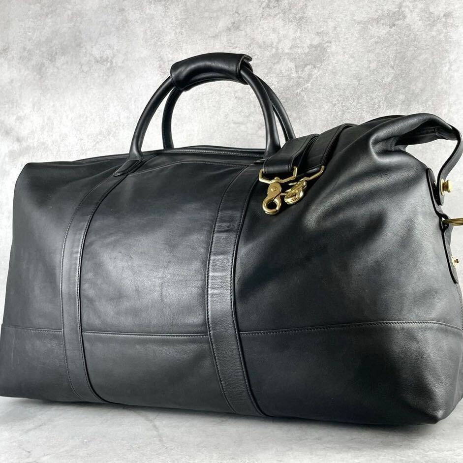 COACH(コーチ) / ボストンバッグ/レザー/BLK | 中古品の販売 COACH(コーチ) / ボストンバッグ/レザー/BLK | 中古品の販売