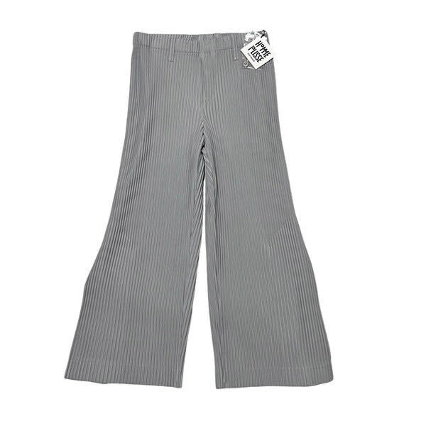 【新品+レア】HOMME PLISSE ISSEY MIYAKE　プリーツ　パンツ　ワイド パンツ グレー 2