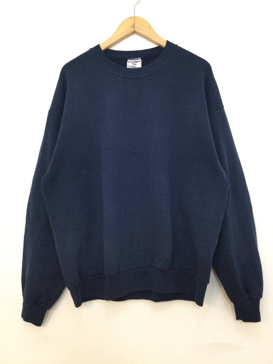 JERZEES ジャージーズ USA製 VINTAGE 無地 スウェット スウェットシャツ トレーナー メンズXL〜 大きめ【良品】249