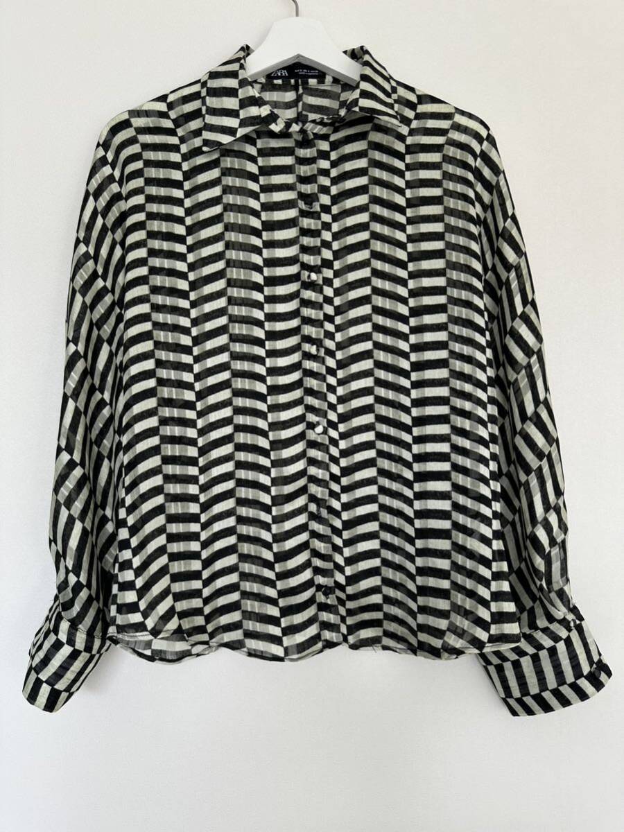 ZARA トップス 長袖シャツ S