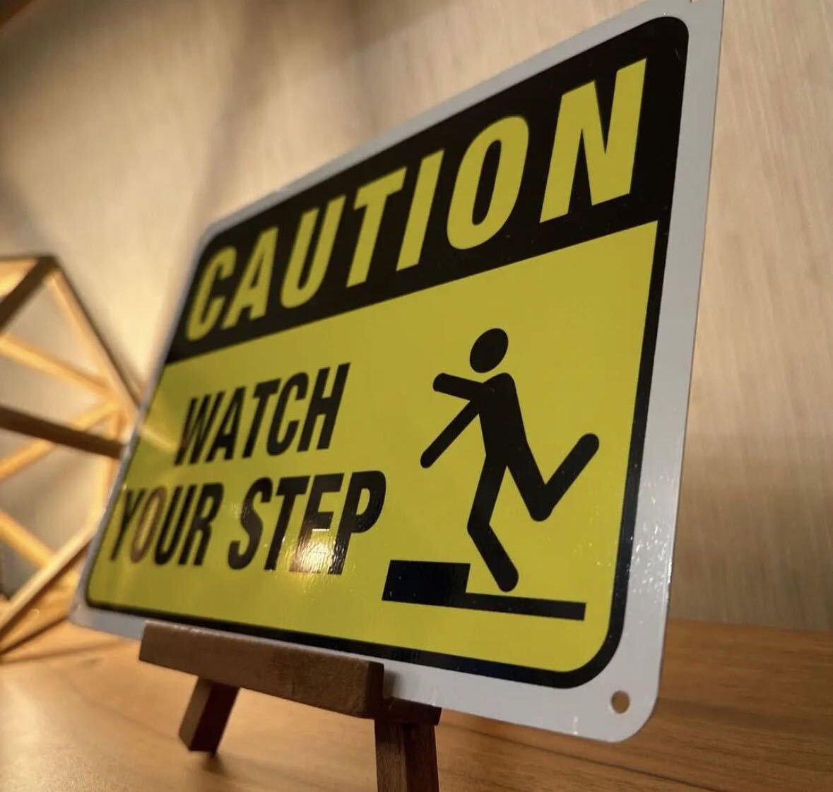 アメリカン サインボード WATCH YOUR STEP ダルトン DULTON