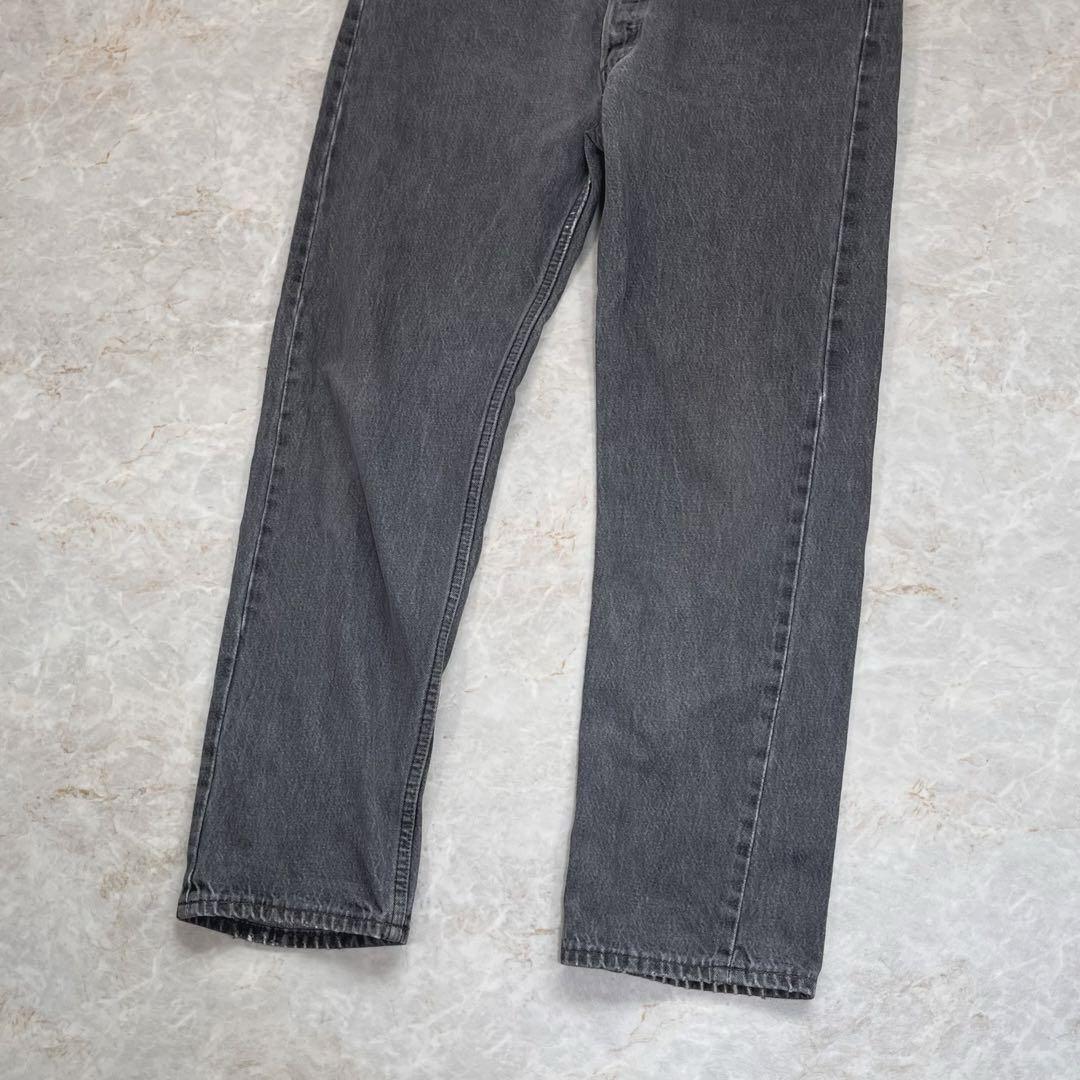 90s・USA製】リーバイス501 先染め ブラック デニムパンツ 36×30 90s・USA製】リーバイス501 先染め ブラック デニムパンツ 36×30