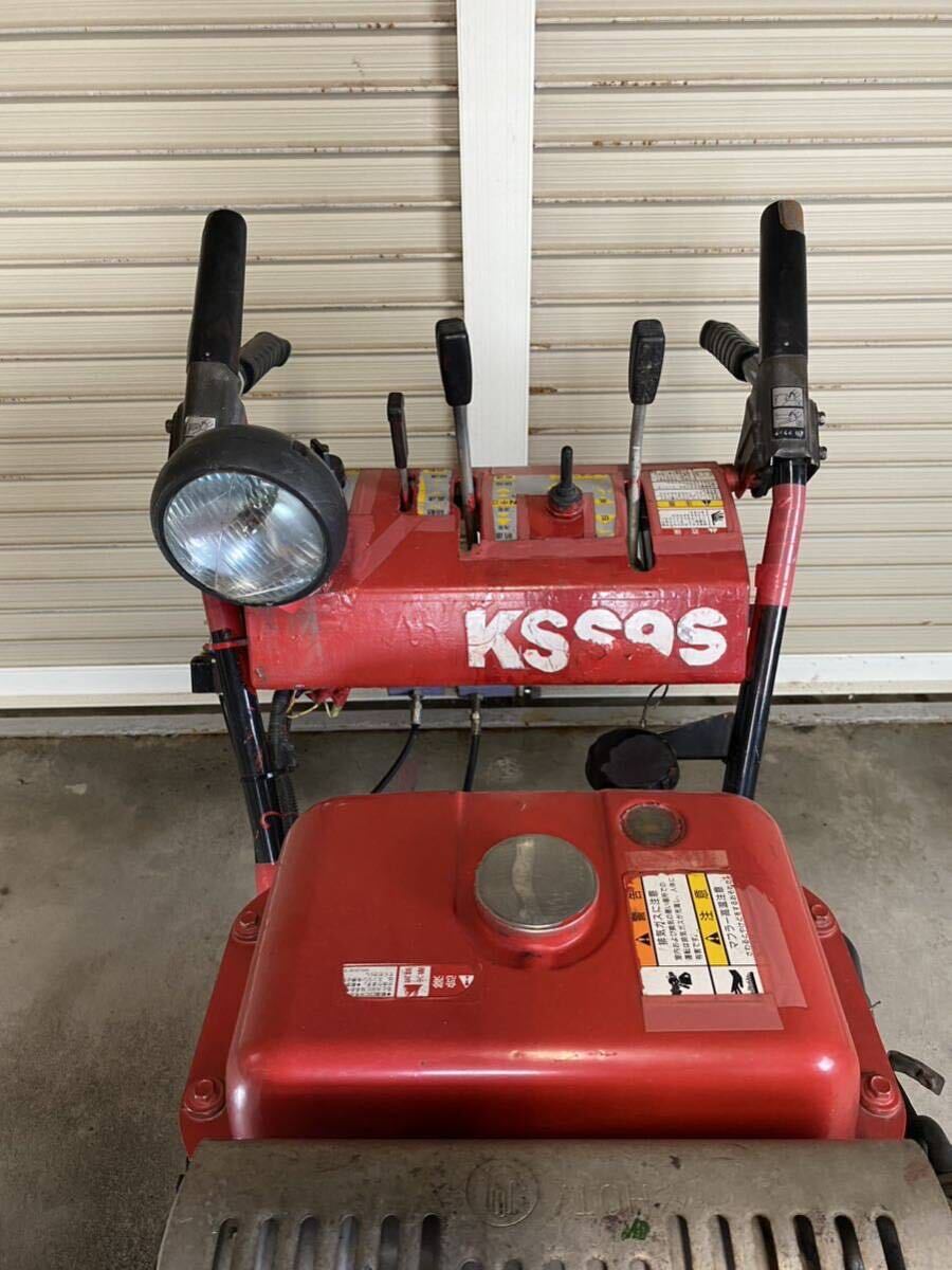 コマツ除雪機 KSS9S-6 ジャンク品 引き取り又は落札者配送手配 コマツ除雪機 KSS9S-6 ジャンク品 引き取り又は落札者配送手配