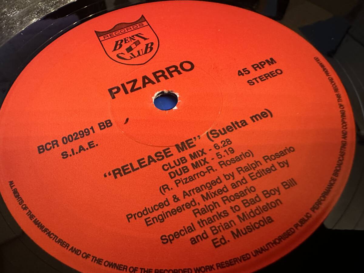 12”★Pizarro / The Five Tones / Release Me (Suelta Me) / Ralph Rosario / ディープ・ハウス・クラシック！