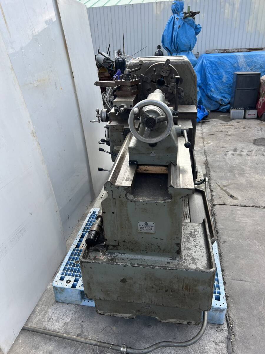 津田製作所 汎用旋盤 TSL-860 高速精密旋盤 TUDOR-MAX 動作品 津田製作所 汎用旋盤 TSL-860 高速精密旋盤 TUDOR-MAX 動作品