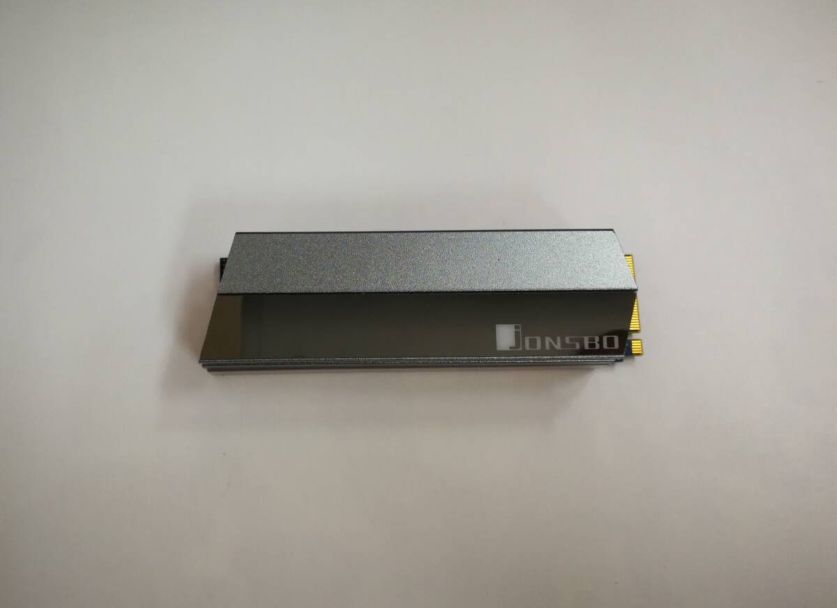 Jonsbo M2-GRAY SSD用ヒートシンク 2280 M.2 SSD対応 / ネジ セット / SSD ヒートシンク