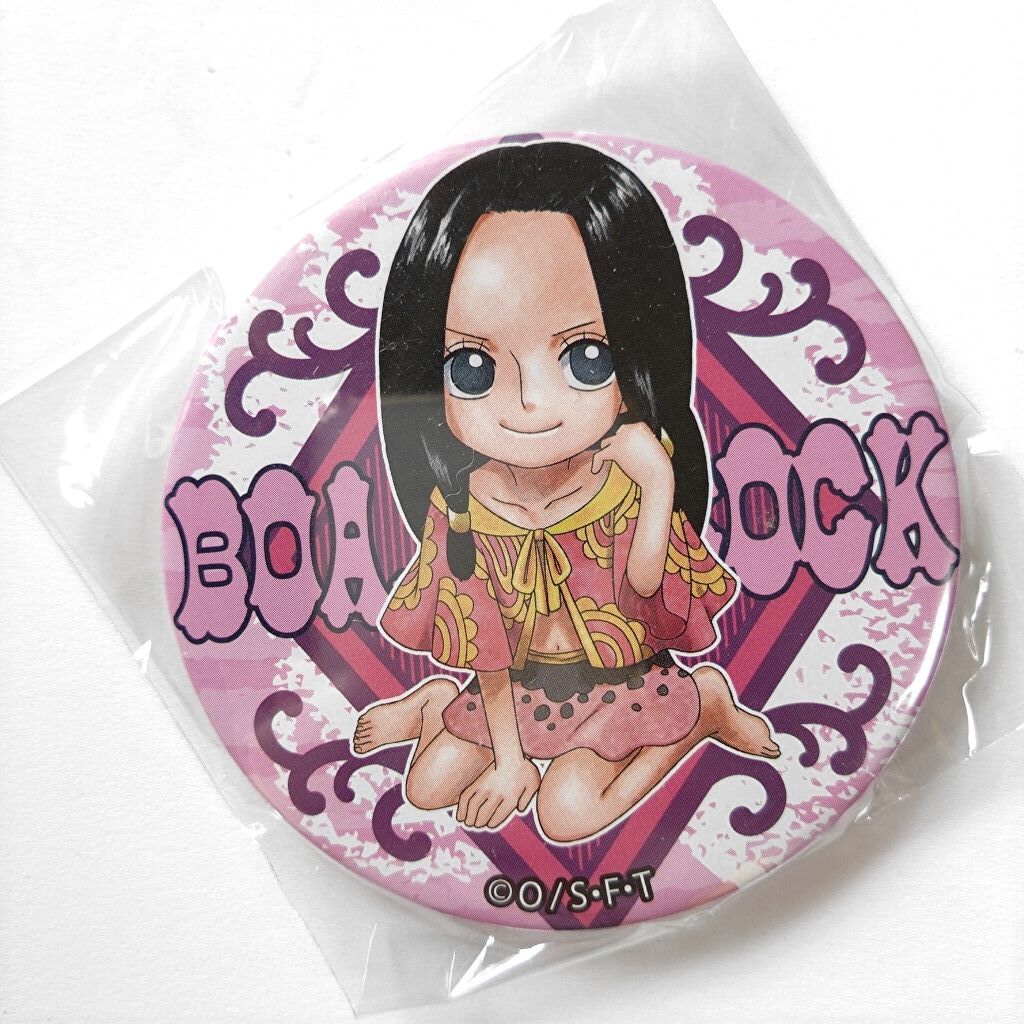 ワンピース/ONEPIECE ボア・ハンコック 缶バッジ 輩 麦わら ワンピース/ONEPIECE ボア・ハンコック 缶バッジ 輩 麦わら