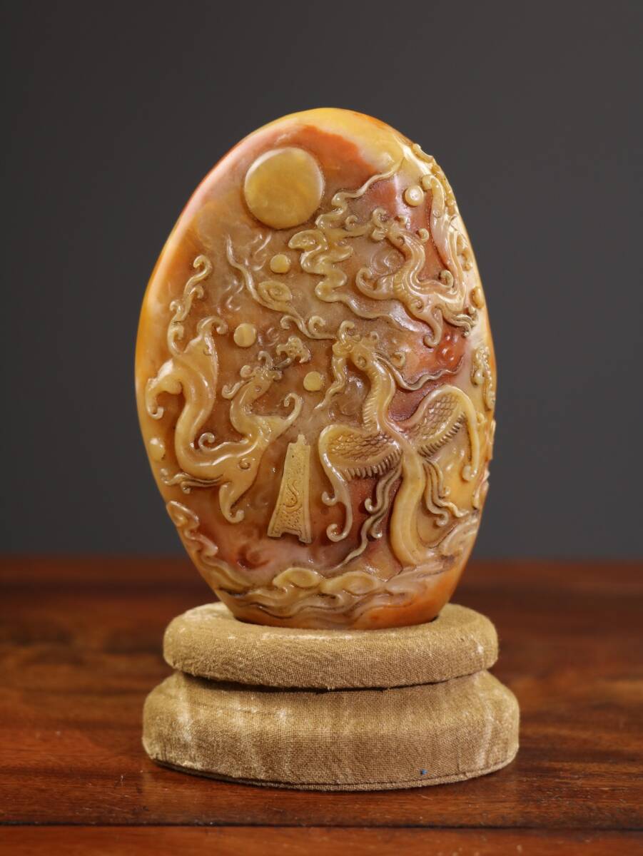 16932円 珍品旧蔵* 清 純手彫り 寿山石 印鑑 GH0219 印鑑 - 印鑑 16932円 珍品旧蔵* 清 純手彫り 寿山石 印鑑 GH0219 印鑑 - 印鑑