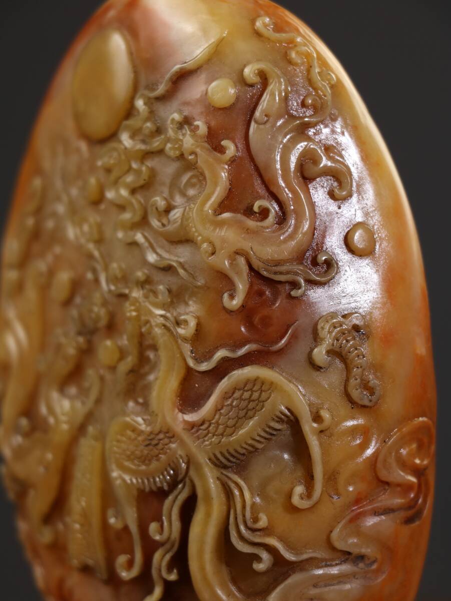 超珍館蔵】和田玉製 細密彫 筆架 置物 並べ 古賞物 古 超珍館蔵】和田玉製 細密彫 筆架 置物 並べ 古賞物 古