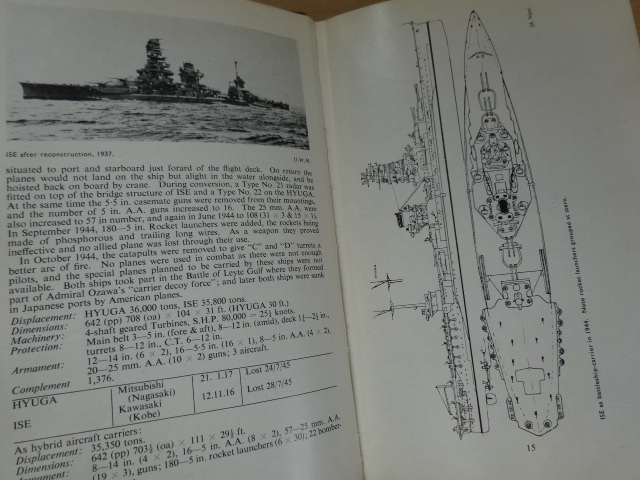 ☆洋書☆第二次世界大戦 日本の軍艦 1966年 - 戦記、ミリタリー ☆洋書☆第二次世界大戦 日本の軍艦 1966年 - 戦記、ミリタリー