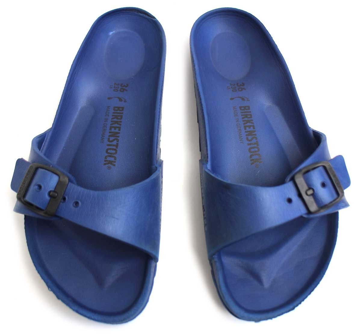 ★ドイツ制 BIRKENSTOCKビルケンシュトック Madrid マドリッド EVA サンダル 濃青 36/23★ユーロ 水游び プール ガーデニング キッズ