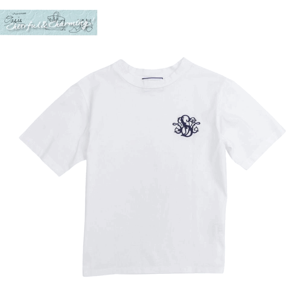 SEVENTEN by MIHO KAWAHITO セブンテン 刺繍Tシャツ　S SVT刺繍Tシャツ STYLING April 2025｜seventen