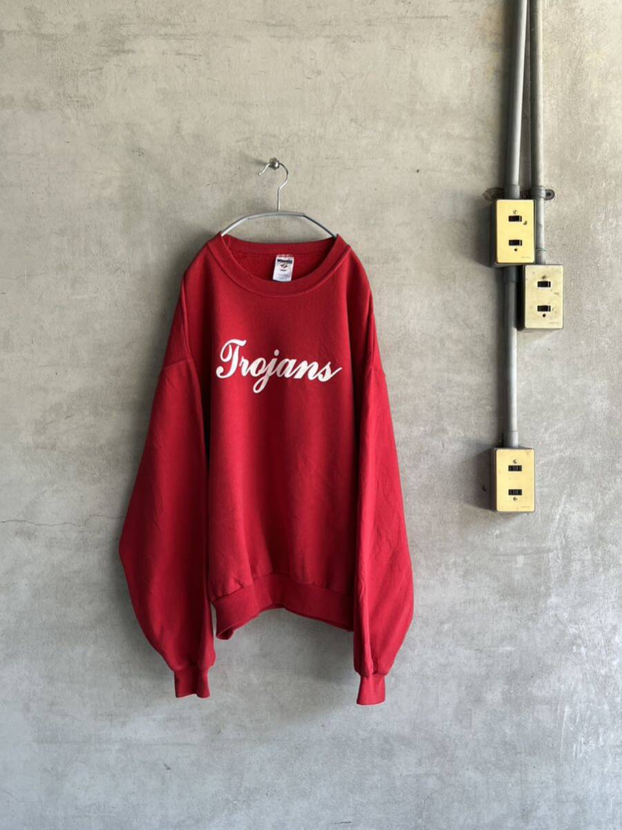00s 2000年代 JERZEES ジャージーズ トレーナー スウェット 古着 ビンテージ ロゴ XL ビッグ サイズ シルエット 大きい プリント