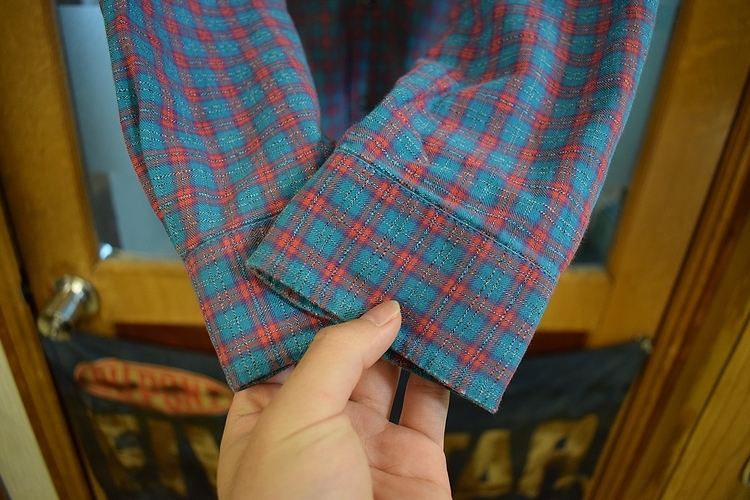 【激安通販オンラインショップ】 グッドカラー◎90sビンテージpatagoniaパタゴニアオールコットン 長袖シャツ