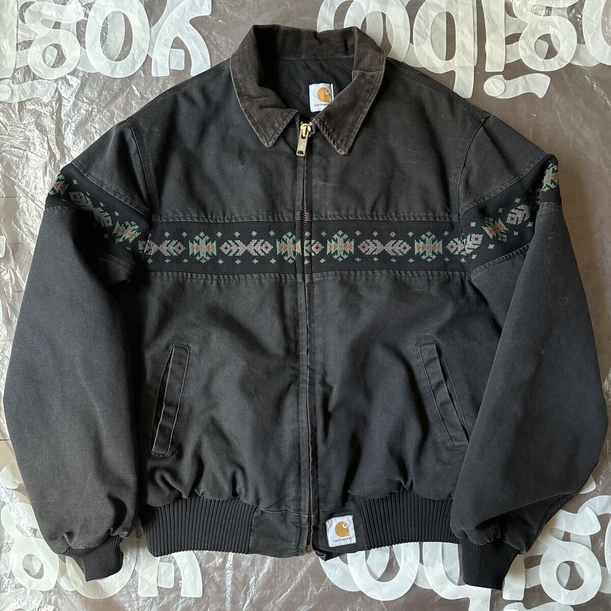 Yahoo!オークション - USA製 Carhartt ネイティブ柄 サンタフェ Yahoo!オークション - USA製 Carhartt ネイティブ柄 サンタフェ