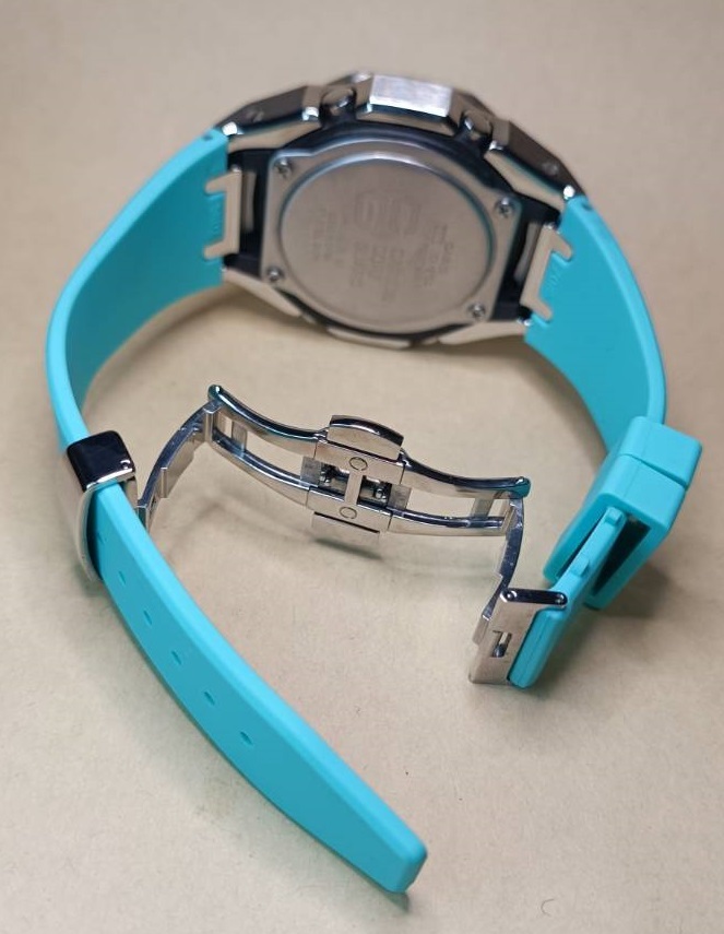 f Lost серебряный TB GA2100 GA2110 GAB2100 GA-2100 Casio -k нержавеющая сталь custom металл кейс GSHOCK G амортизаторы G-SHOCKji- амортизаторы 