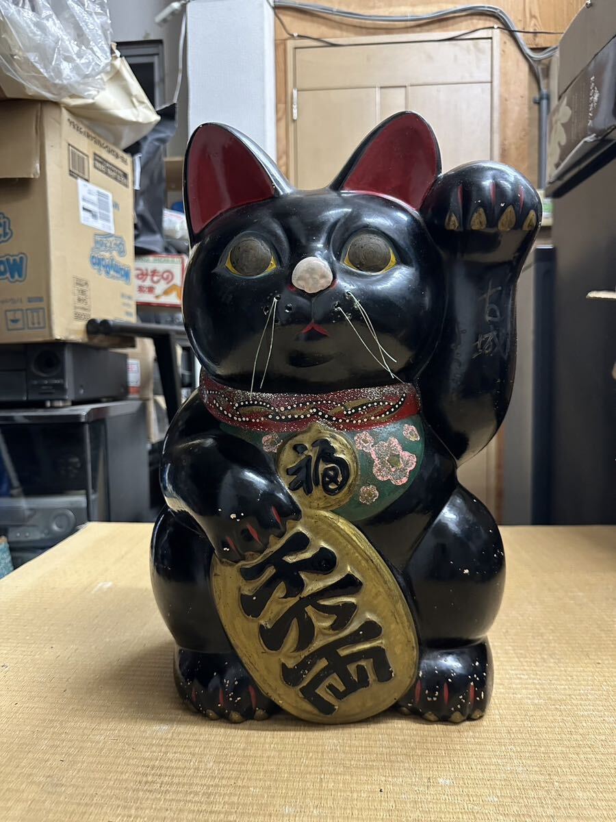 Yahoo!オークション - 骨董品 特大 招き猫 縁起物 開運招福 金運 Yahoo!オークション - 骨董品 特大 招き猫 縁起物 開運招福 金運
