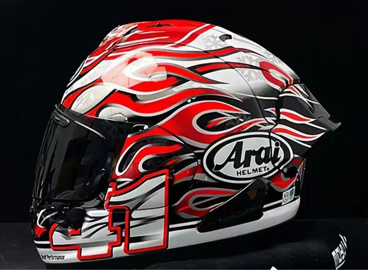Sサイズ】ARAI RX-7X HAGAハガ レーシングスポイラー Sサイズ】ARAI RX-7X HAGAハガ レーシングスポイラー