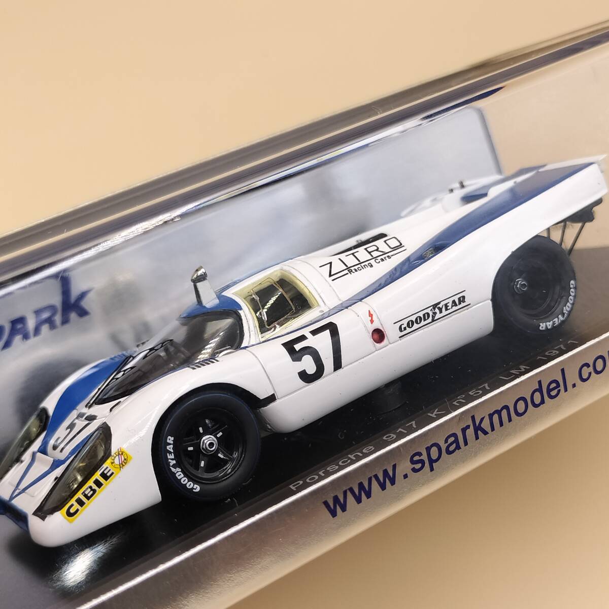 SPARK 1/43 Porsche 917K #57 LM Le Mans 1971 D Martin G SPARK 1/43 Porsche 917K #57 LM Le Mans 1971 D Martin G