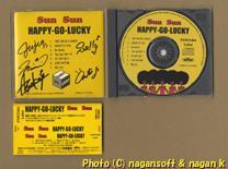 Happy-Go-Lucky ／ Sun Sun －－ 2005年発表、2ndアルバム。女性アカペラグループ。サインなのかな？マジック書きあり_画像3
