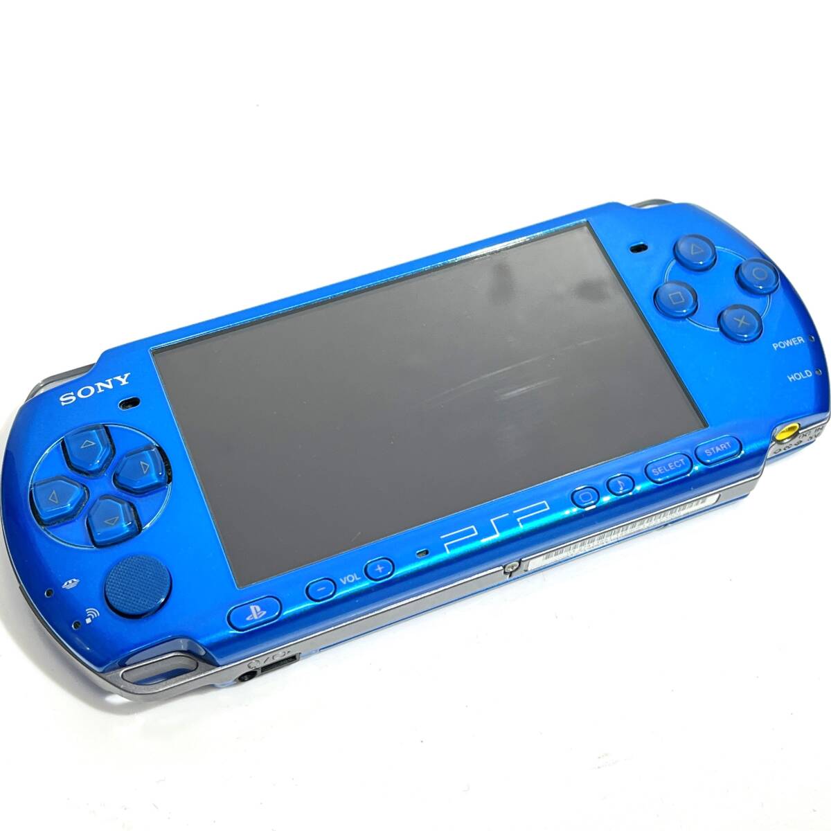 (志木)SONY/ソニー PlaystationPortable/プレイステーションポータブル 本体 PSP-3000 Vibrant Blue バイブランドブルー 青 ゲーム (o)